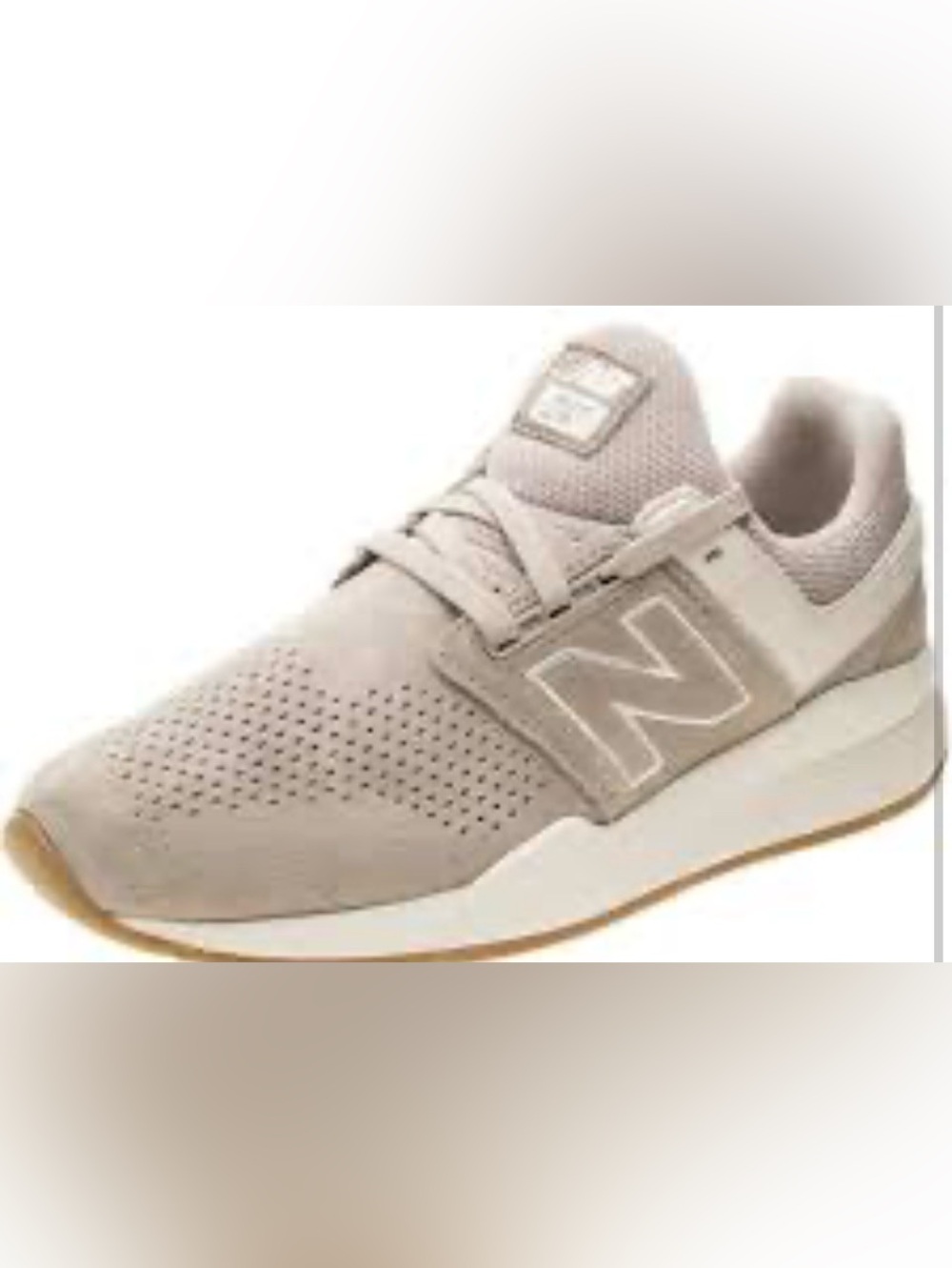 New Balance 247 v2 Luxe Tan Suede REVlite Sneakers-Size 7